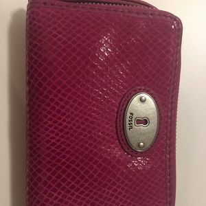 NWT Fossil Credit Card Holder Wallet